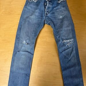 RE/DONE High Rise Ankle Crop